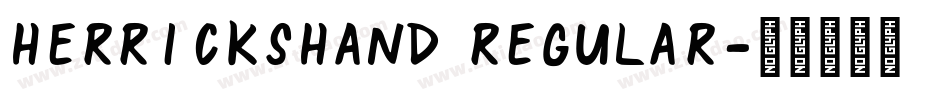 HerricksHand Regular字体转换